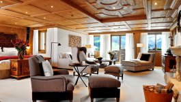 The Alpina Gstaad Grand Luxe Suite