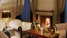 Grand Hotel Kronenhof Fireplace Suite
