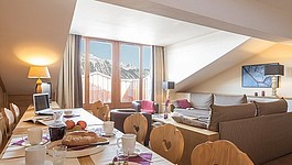 Residence P&V Premium " Les Chalets du Forum" 3-4 rooms ( 10 pax) Standard