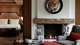 The Alpina Gstaad Chalet Suite